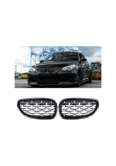 BMW E60 2003-2010 5.SERİ DAİMOND ÖN PANJUR