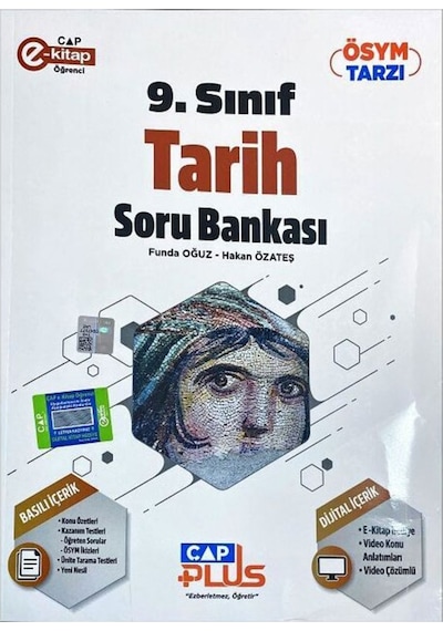 Çap Yayınları 9.Sınıf Anadolu Lisesi Tarih Soru Bankası