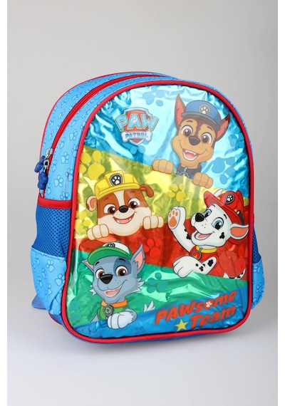 X Dekomus Lisanslı Paw Patrol Pawsome Squad 35 Cm Küçük Boy Anaokul Çantası,beslenme Kabı Ve 500 Ml Matara Seti Altın