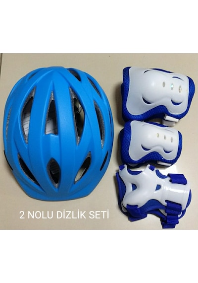 Erkek Çocuk Kask Ve Dizlik-Dirseklik Seti Belgeli (426807574)