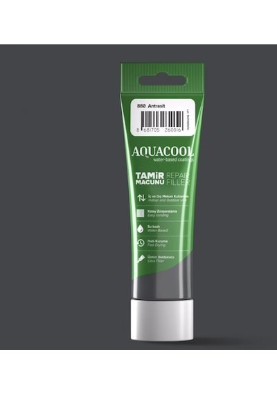 Aquacool Su Bazlı Ahşap Macun 200 GR Meşe