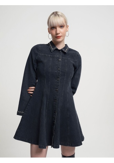 LOFT Slim Fit Kadın Elbise Lf2034371 Q1.v1 Denim