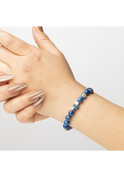 Lapis Lazuli Doğal Taş Bileklik 8 Mm İlahi İçgörü Renkli