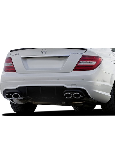 Mercedes C Serisi W204 (2012-2014) Makyajlı Arka Tampon Eki - Dif
