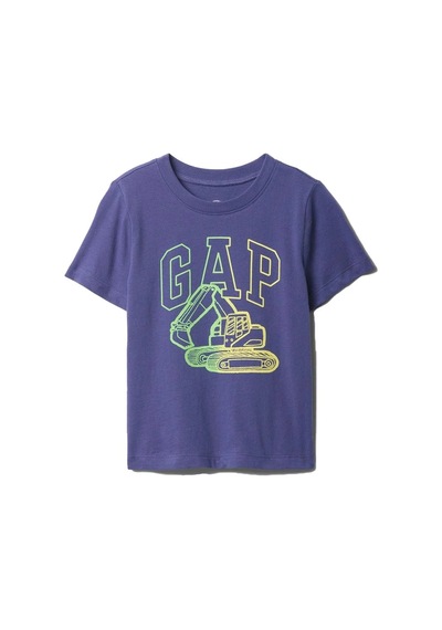 Gap V-bf Ss Gr Tee T-shirt - 703624-9976 Mavi