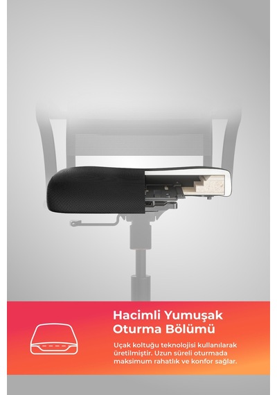 Ergolife Sit Air 24/7 M4-280k - Yükseklik Ayarlı, Fileli, Siyah, Toplantı, Ofis, Bilgisayar Sandalyesi - 6a0.60.1.222 Ergolife Sit Air 24/7 M4-280k - Yükseklik Ayarlı, Fileli, Siyah, Toplantı, Ofis, Bilgisayar Sandalyesi - 6a0.60.1.222