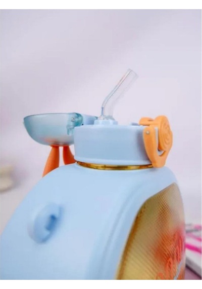 Tohana H2o Polikarbon Askılı Matara 700 Ml Mavi