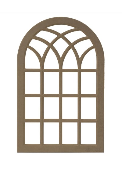 Ahşap Mdf Boyanabilir Dekoratif 4 Lü Duvar Aynası