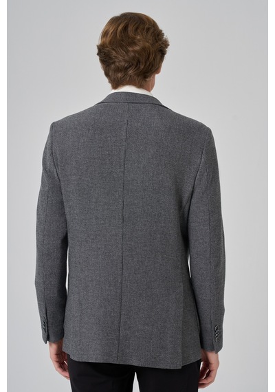 Morven Erkek Siyah Poliviskon Trend Desenli Slim Fit Mono Yaka Dokuma Ceket 26ks002001001 Siyah Morven Erkek Siyah Poliviskon Trend Desenli Slim Fit Mono Yaka Dokuma Ceket 26ks002001001 Siyah