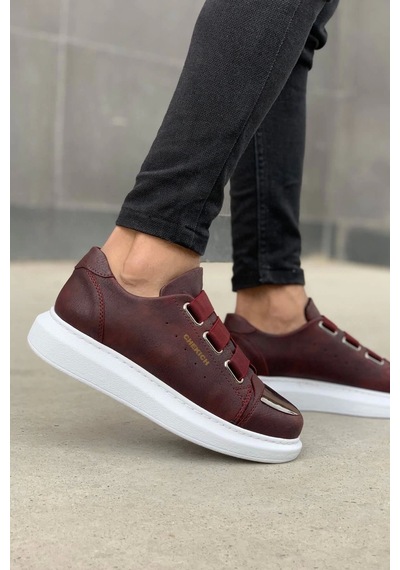 Ch251 Cbt Mirror Erkek Ayakkabı Bordo Çok Renkli