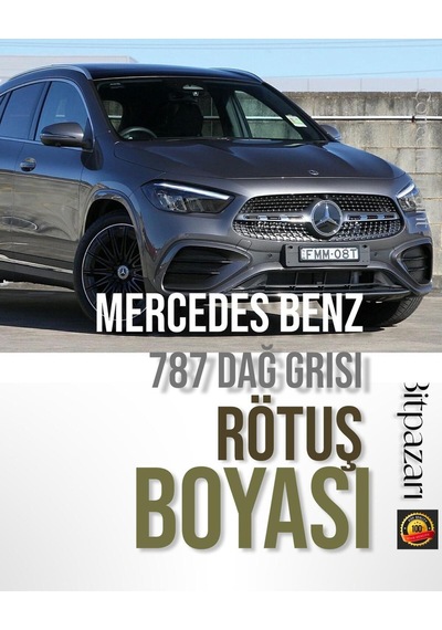 Mercedes , 787 Dağ Grisi - Profesyonel Rötüş Boyası 20ml.