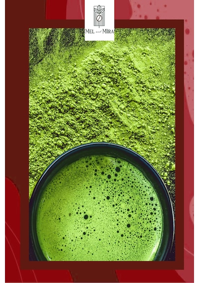Çilek Aromalı Matcha Tozu 25g, Strawberry Matcha Powder