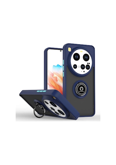 Ilkeshop Newface Xiaomi Mi 15 Ultra Kılıf Montreal Yüzüklü Silikon Kapak - Lacivert