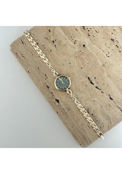 Savior Collection Electra Gold Yeşil Saat