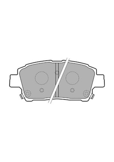 Toyota Corolla Uyumlu 1.4 Vvt-I 2001-2007 Delphi Ön Fren Balatası N11.15395