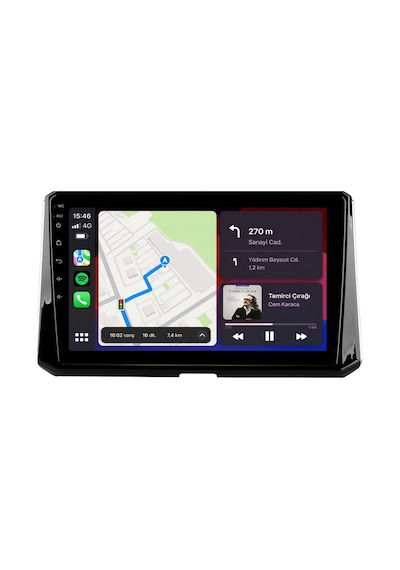 Toyota Corolla Android Multimedya 2019-2023 Carplay Android Auto Navigasyon Kameralı 4gb Ram 32gb 10"