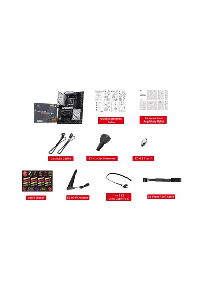 Msı Mag X870e Gamıng Max Wıfı7 Ddr5 Hdmı-dp Pcıe 5.0 Am5 Atx-219256
