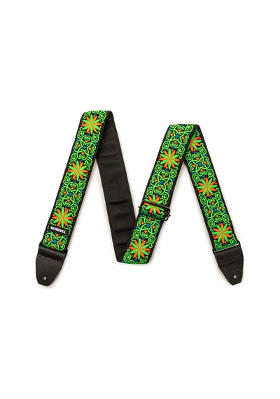 Jim Dunlop Jh26 Jimi Hendrix Blacklight Fillmore Green Gitar Askısı
