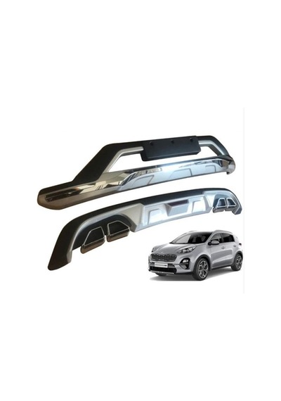 Kia Sportage Ön Ve Arka Tampon Koruma Difüzör 2019+ Makyajlı Kasa