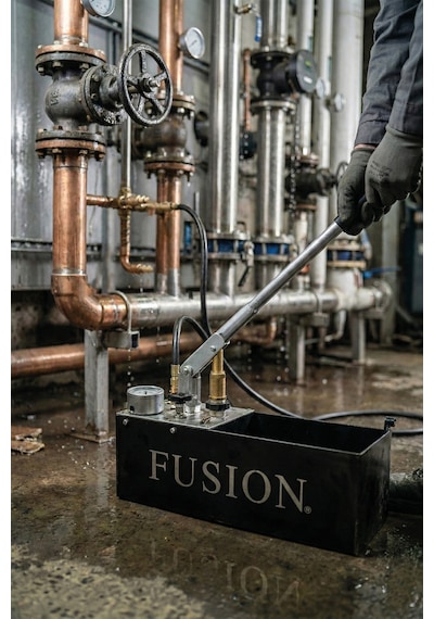 Fusion FSTP60 60BAR 12 L - Çelik Gövde Ve Pirinç Piston Test Pompası