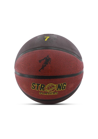 Basketbol Topu X-super İç Dış Mekan Koyu Kahverengi 7 Numara.