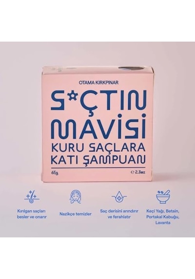 Otama Kırkpınar Çok Kuru Saçlar İçin Katı Şampuan 65 Gr