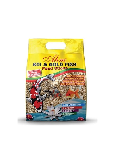 Ahm Pond Mix Sticks Koi Ve Japon Balığı Yemi Açık 50 Gr Sade