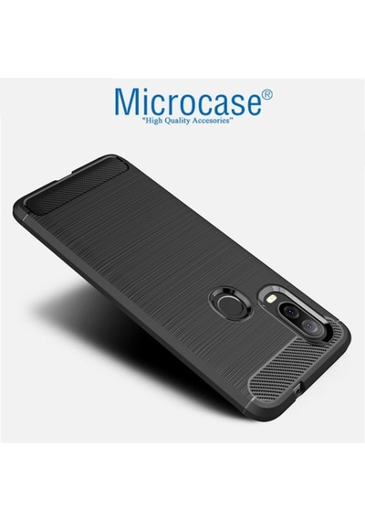 Microcase Motorola Moto One Vision Brushed Carbon Kilif+Cam(Seç) 364466093 Microcase Motorola Moto One Vision Brushed Carbon Kilif+Cam(Seç) 364466093