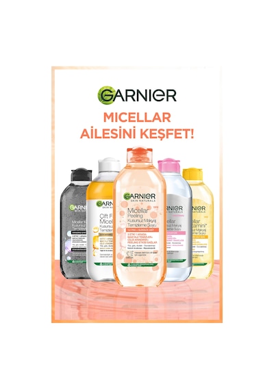 Garnier Micellar Peeling Kusursuz Makyaj Temizleme Suyu 400 ML