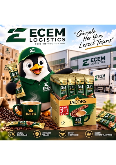 Jacobs 3ü1 Gold Yoğun Lezzet İnce Öğütülmüş