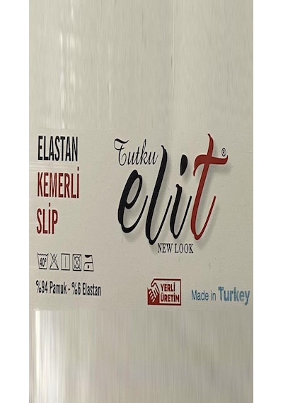 Tutku Elit Erkek Likralı İnce Bel Kemerli Slip Külot 1351 - 12 Adet Siyah