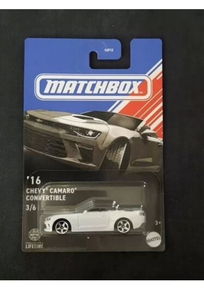 Matchbox Amerikan Cabrio Serisi - 16 Chevy Camaro Convertible 3/6