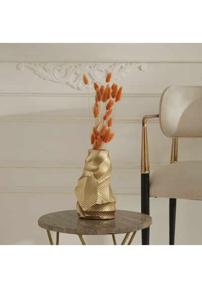 Karaca Home Lana Vazo Gold 12x7,9x20 Cm Altın