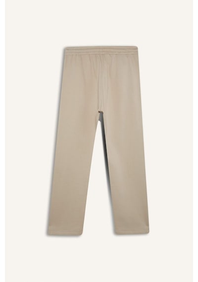 DeFacto Regular Fit Eşofman Altı İçi Polarlı Basic Düz Cepli Beli Bağcıklı Düz Paça D7836AX25SPBG735