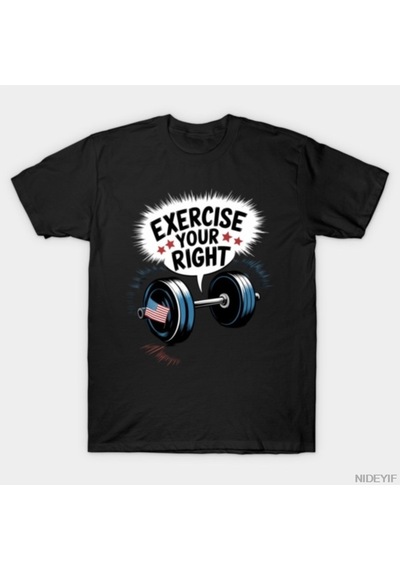 Flood Of Style Haklarınızı Uygulayın Komik Spor Yurtsever Spor Salonu Sever T-shirt Erkekler Kadınlar Için % Çok Renkli