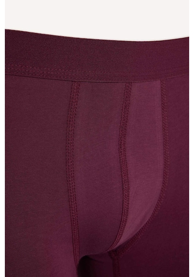 Defacto - Regular Fıt 3'lü Boxer E0023AX24WN Mor