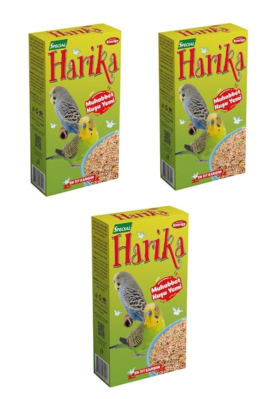 Harika Muhabbet Kuşu Yemi 300 G - 3 Adet