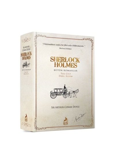 Sherlock Holmes Bütün Romanlar Tek Cilt Özel Basım - Ezjı-753172