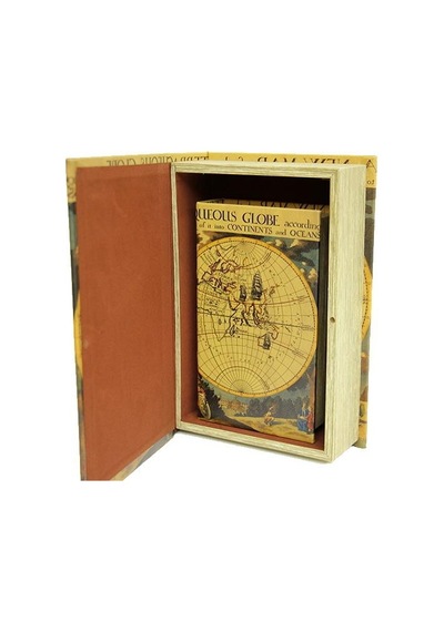 Kutu Kitap Harita 2'li Set Dekoratif Hediyelik Arbltgs8saqqc2zr9hy