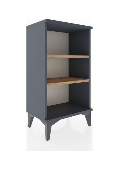 Arges Komodin 2 Raflı 44x30x80 Antrasit-çam Antrasit
