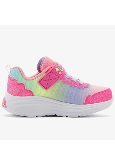 Skechers Tmy Dreamers Kids Sneaker Cırt Cırtlı Işıklı Çocuk Ayakkabısı Pembe Pembe