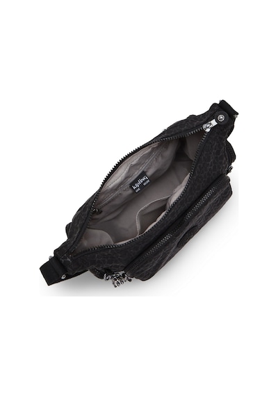 Kipling Kıplıng Gabb S Küçük Boy Omuz Çantası Siyah Sıgnature Emb Siyah