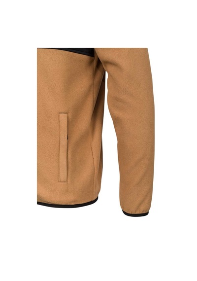 2as Cliff Erkek Parçalı İnce Polar Sweatshirt Camel
