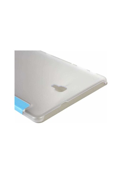 Galaxy Uyumlu  Tab A T590 Frm Smart Cover Standlı 1-1 Kılıf-kırmızı Arka Kapak