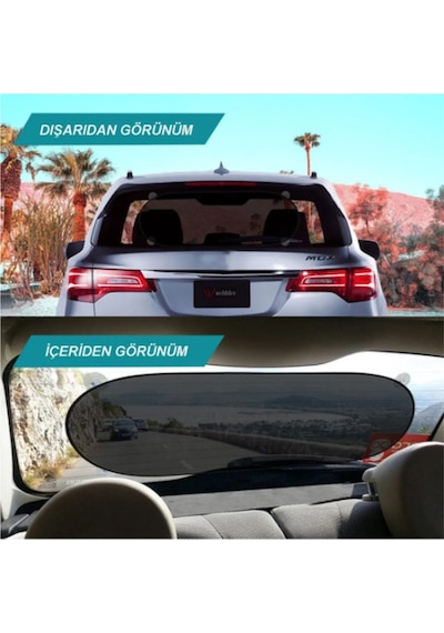Ford Bronco - 4 Kapı/halı Zemin 2021-2022-2023-2024-2025 Arka Cam Perdesi-güneşlik
