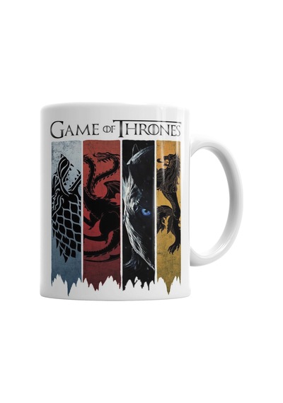 Game Of Thrones Houses Kupa Bardak Porselen Karışık