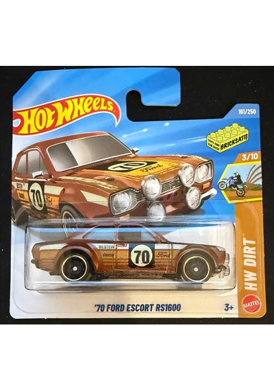 Hot Wheels Tekli Arabalar '70 Ford Escort Rs1600 Jjk08 Dirt Çok Renkli