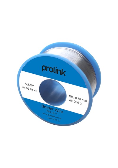 Prolink Prl-011 Prl-011 200 Gr Sn60 Pb40 0,75 Mm Makara Lehim Prolink