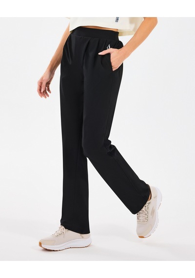 Skechers W Micro Wide Leg Pant Kadın Siyah Pantolon S2510121-001 Siyah