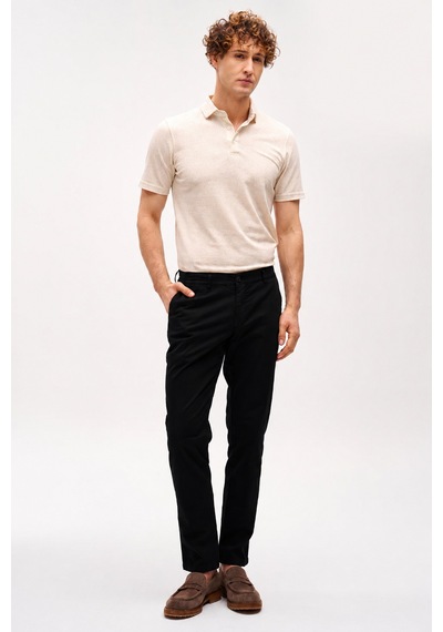 İgs Erkek Siyah Pamuklu Dynamic Fit Pantolon-26082